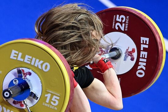 Russia Weightlifting European Championships
