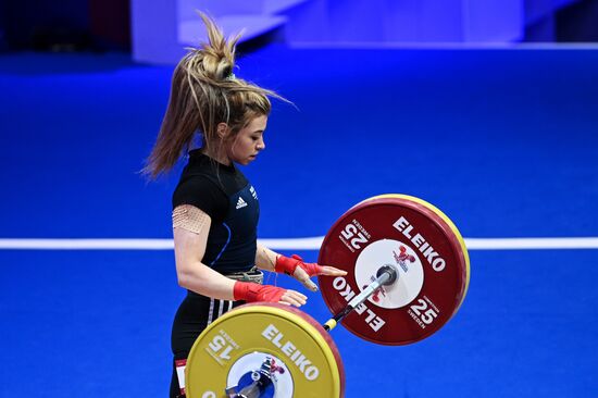 Russia Weightlifting European Championships