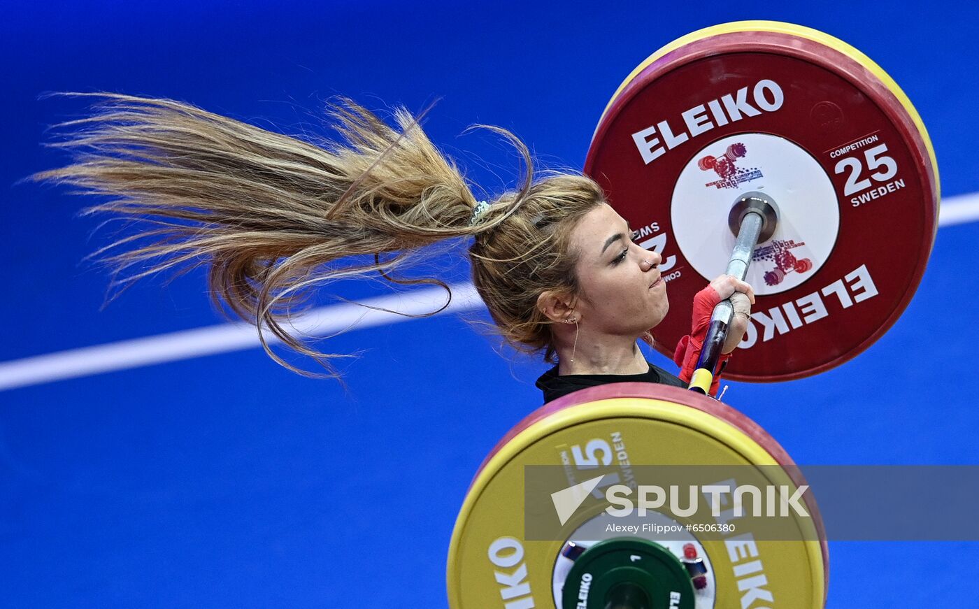 Russia Weightlifting European Championships