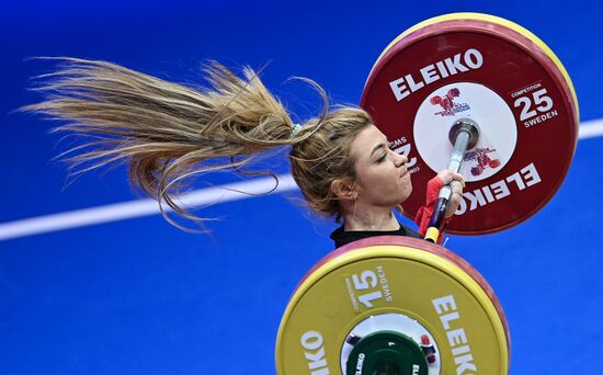 Russia Weightlifting European Championships