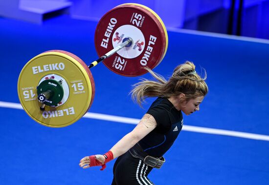 Russia Weightlifting European Championships