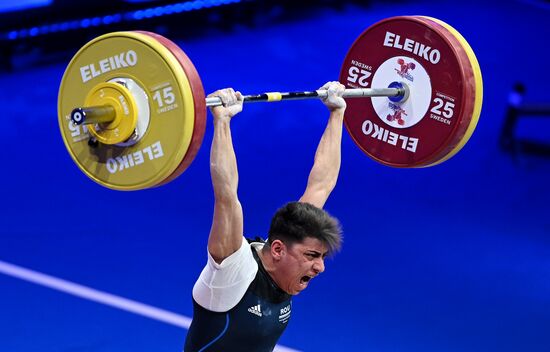 Russia Weightlifting European Championships