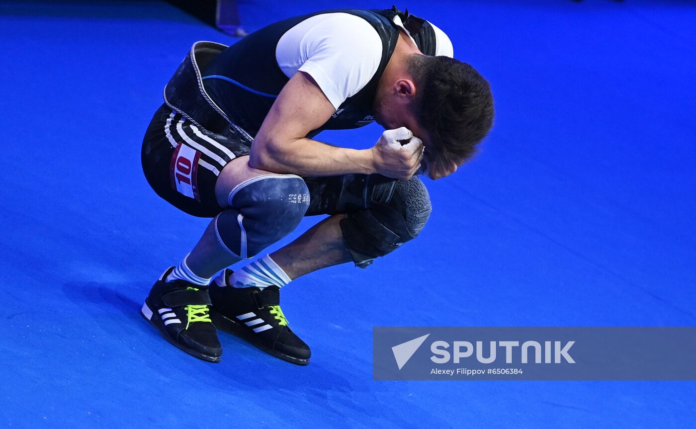 Russia Weightlifting European Championships