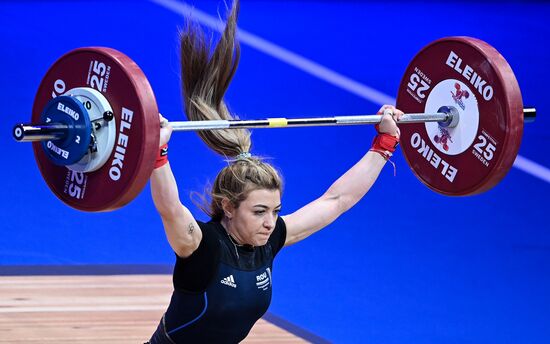 Russia Weightlifting European Championships