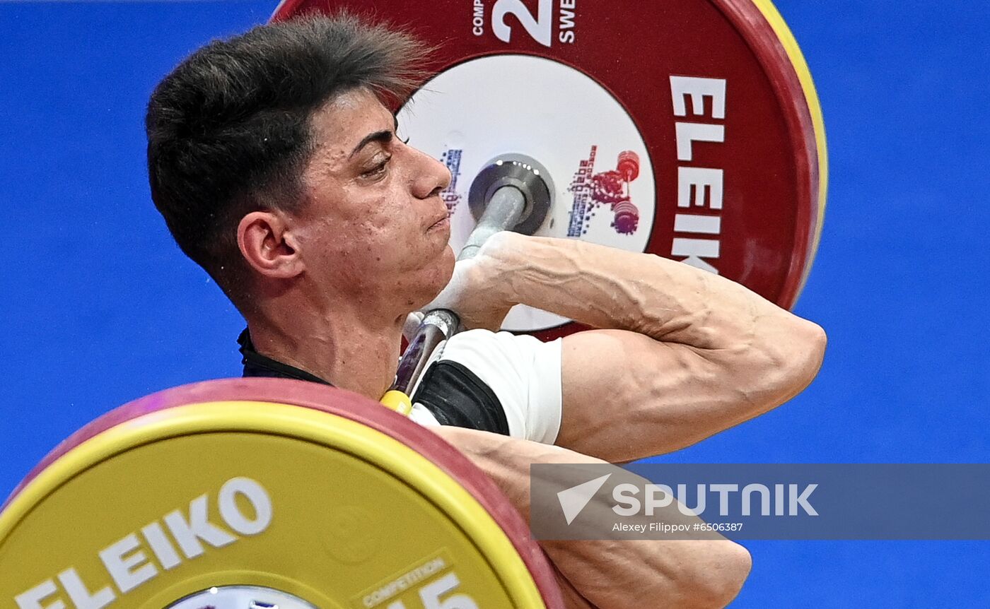 Russia Weightlifting European Championships