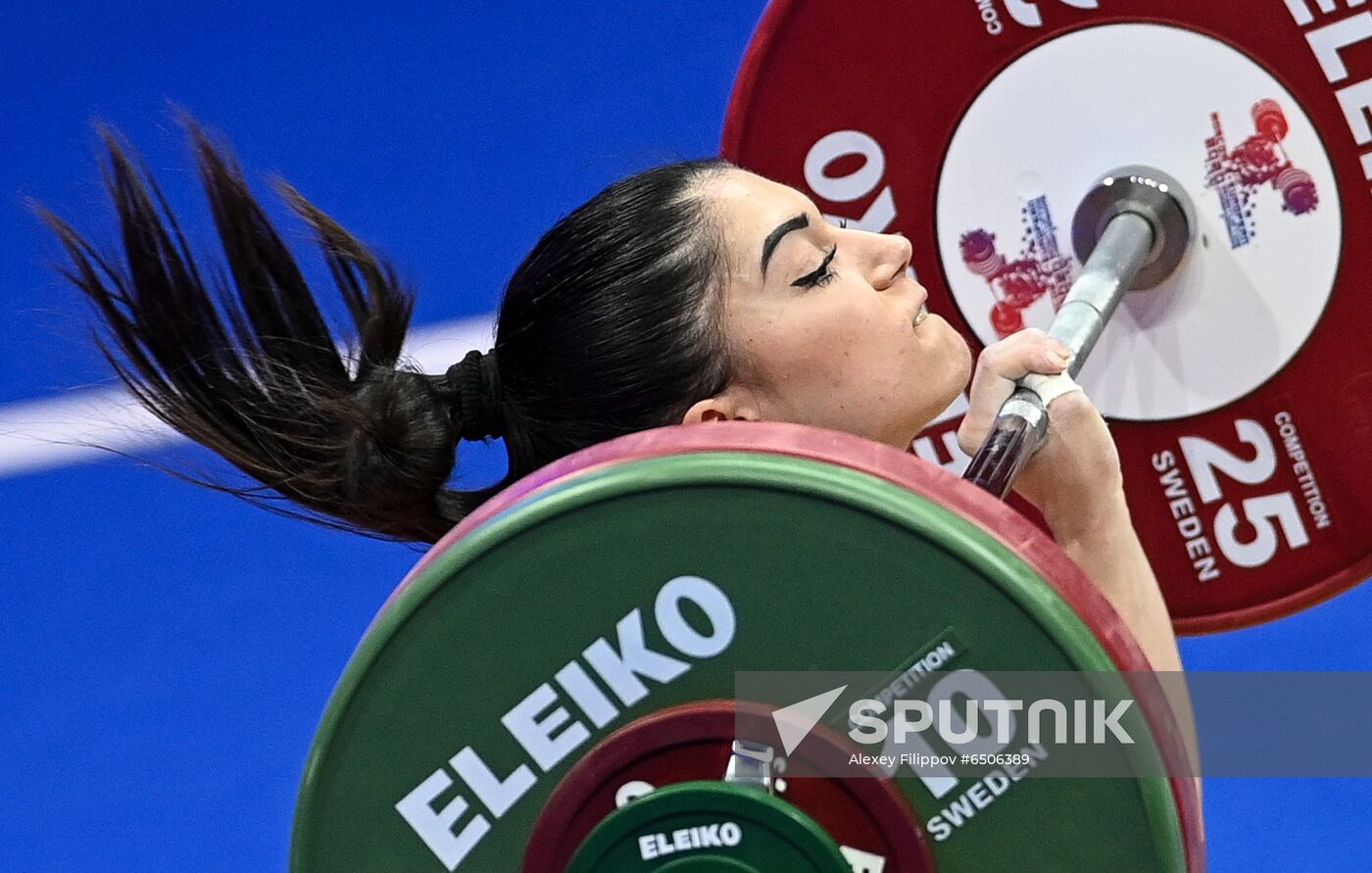 Russia Weightlifting European Championships