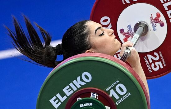 Russia Weightlifting European Championships