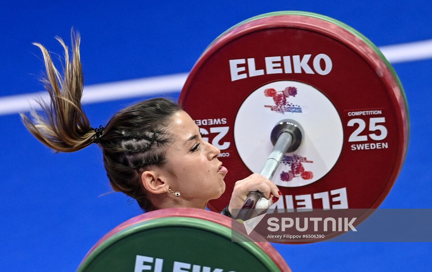 Russia Weightlifting European Championships