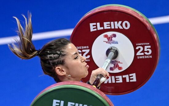 Russia Weightlifting European Championships