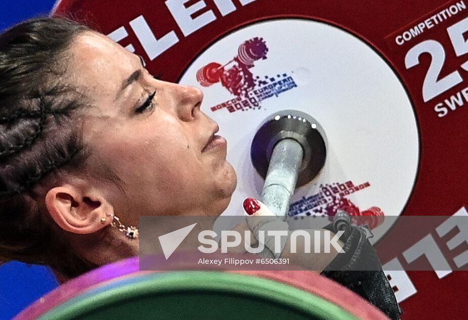 Russia Weightlifting European Championships