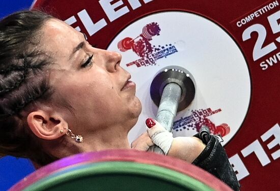Russia Weightlifting European Championships