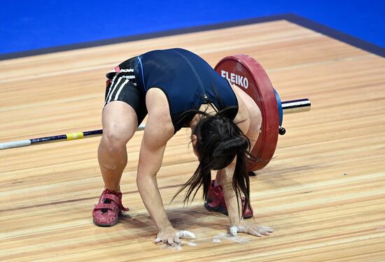 Russia Weightlifting European Championships