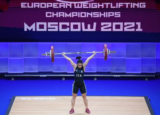 Russia Weightlifting European Championships