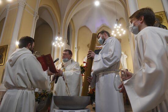 Russia Catholic Easter