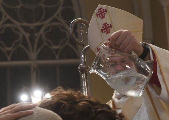 Russia Catholic Easter