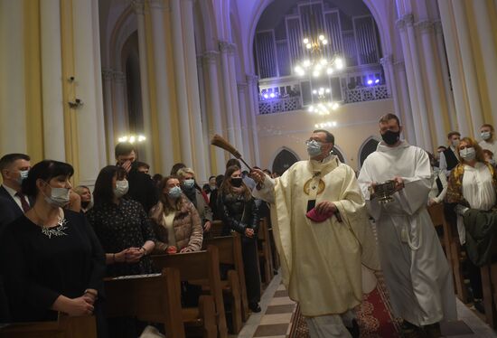 Russia Catholic Easter