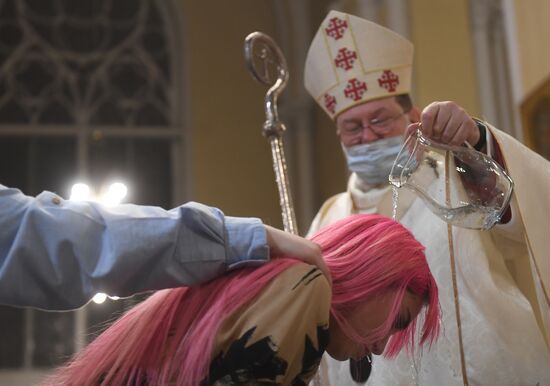 Russia Catholic Easter