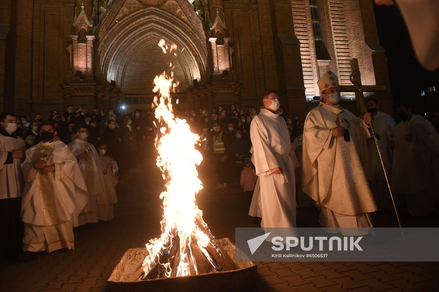 Russia Catholic Easter