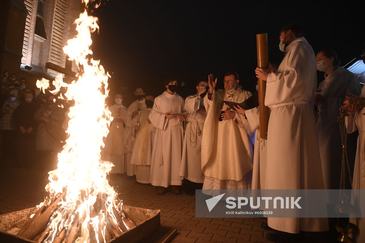 Russia Catholic Easter