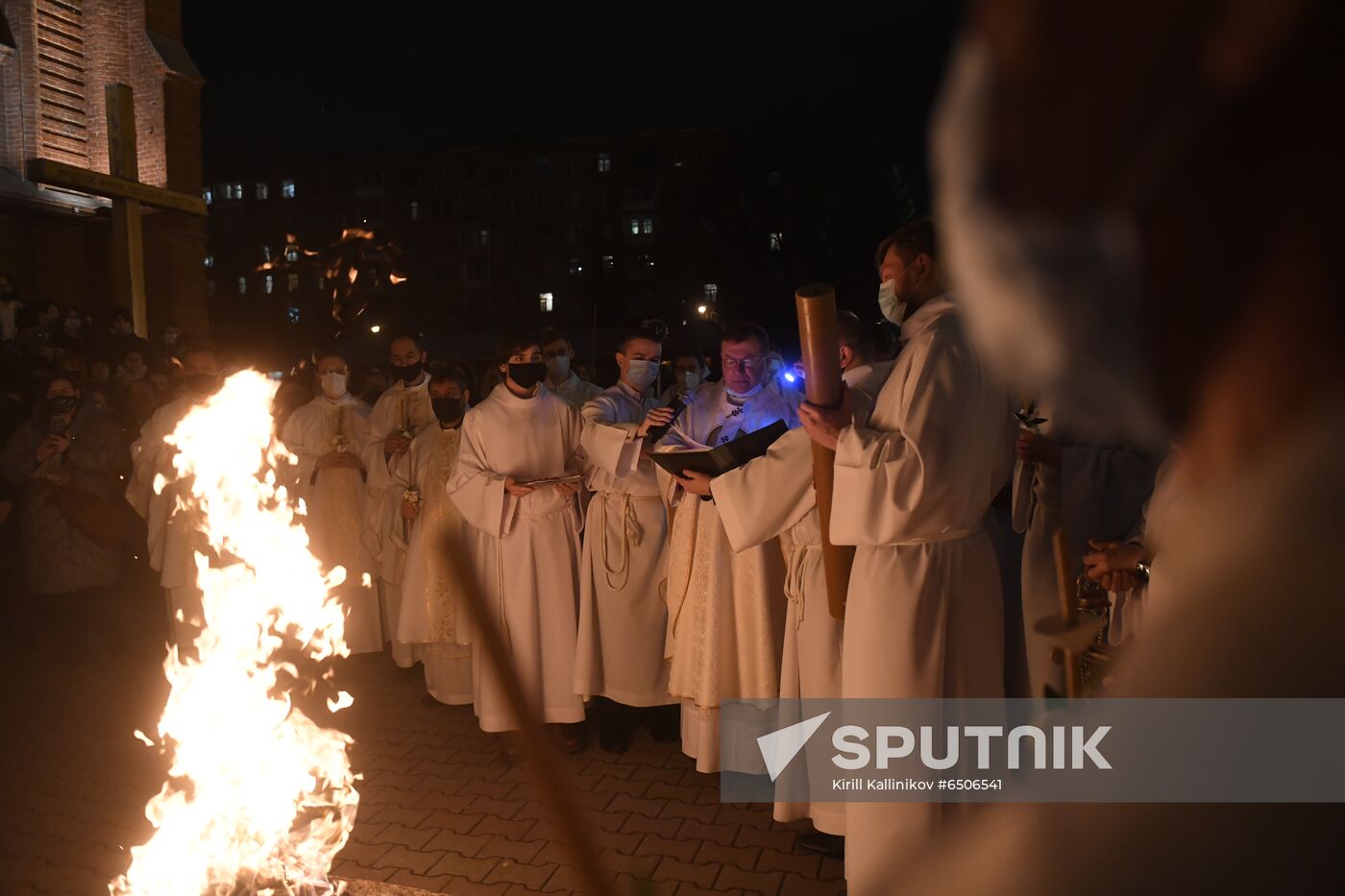 Russia Catholic Easter