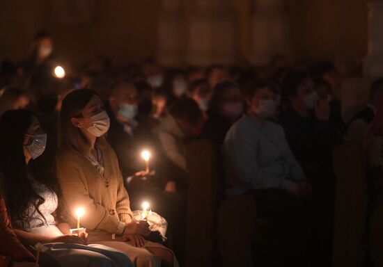 Russia Catholic Easter