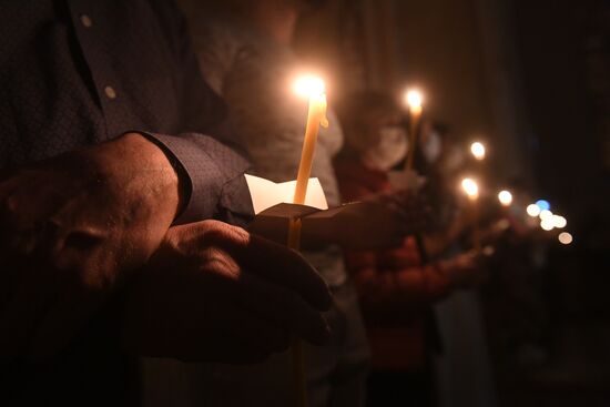 Russia Catholic Easter