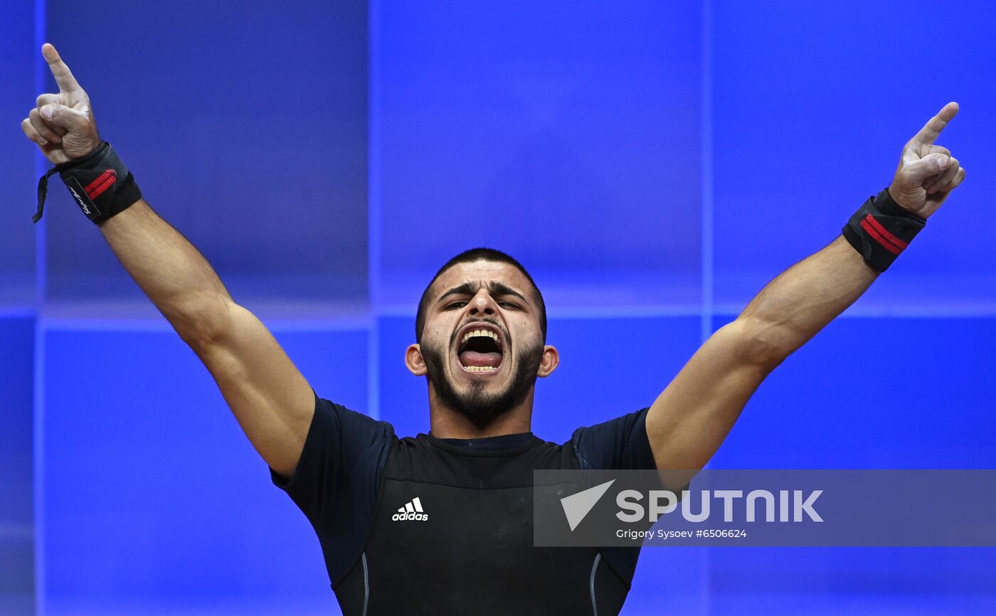Russia Weightlifting European Championships