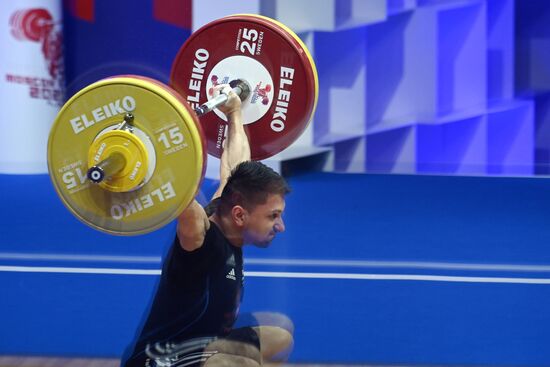 Russia Weightlifting European Championships