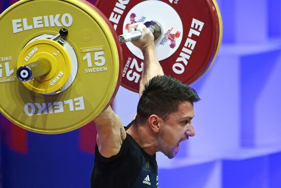 Russia Weightlifting European Championships