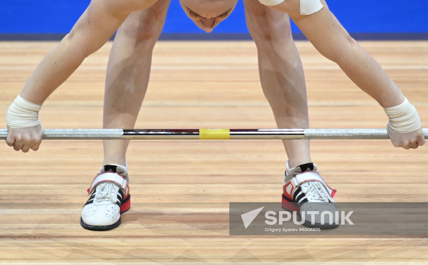 Russia Weightlifting European Championships