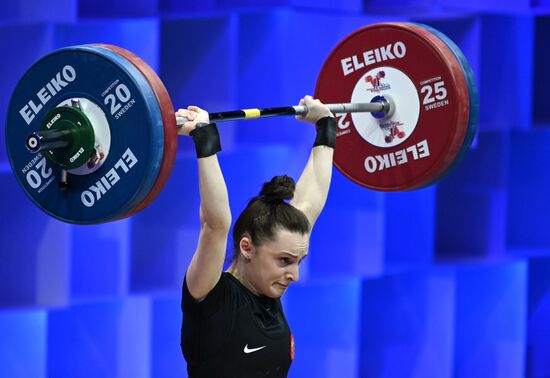 Russia Weightlifting European Championships