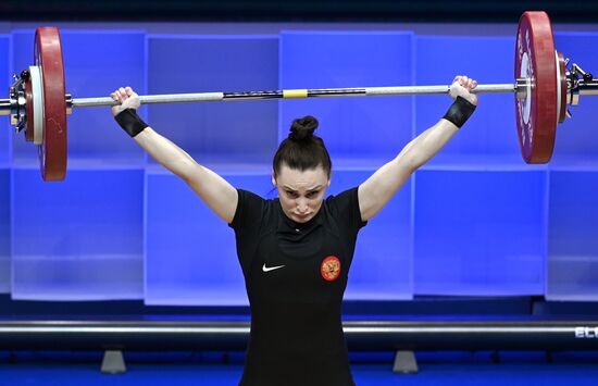 Russia Weightlifting European Championships