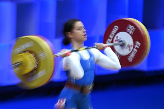 Russia Weightlifting European Championships