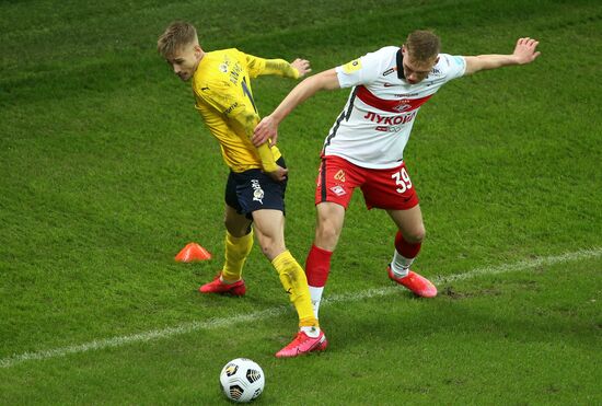 Russia Soccer Premier-League Rostov - Spartak