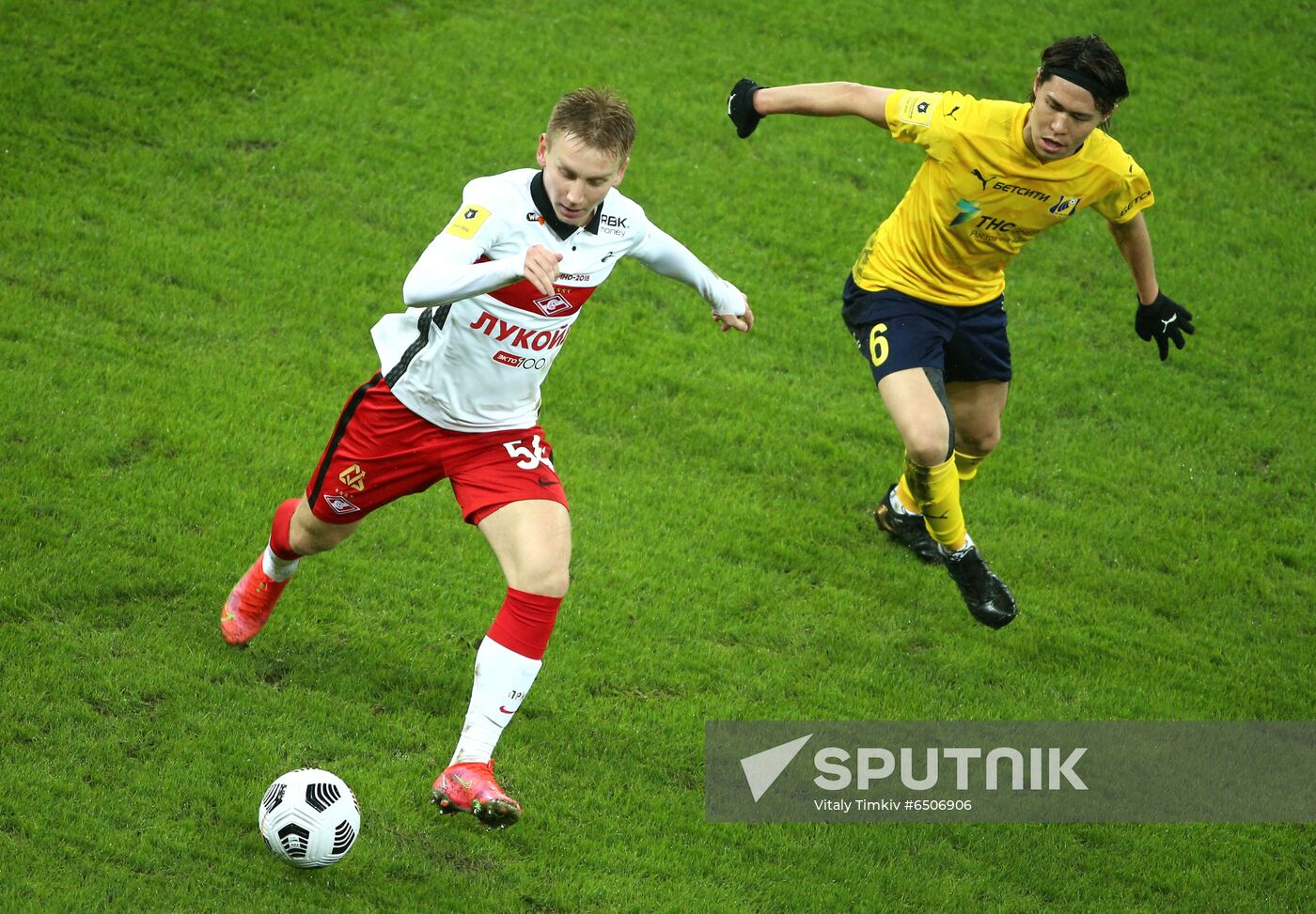 Russia Soccer Premier-League Rostov - Spartak