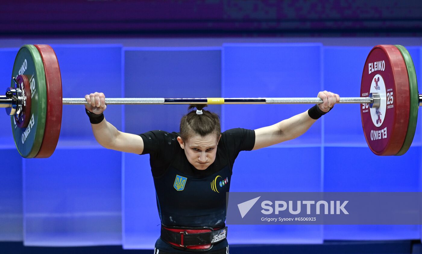 Russia Weightlifting European Championships