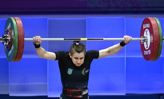 Russia Weightlifting European Championships