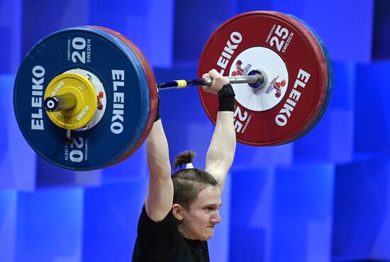 Russia Weightlifting European Championships