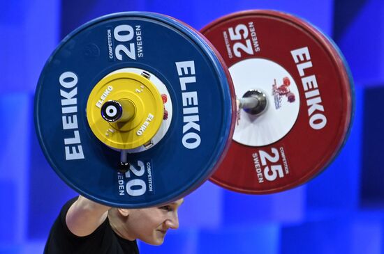 Russia Weightlifting European Championships