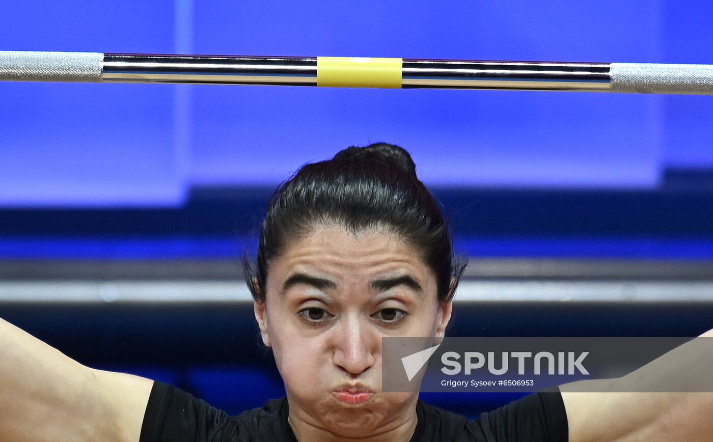 Russia Weightlifting European Championships