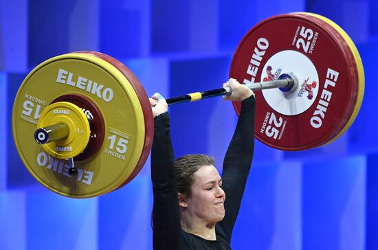 Russia Weightlifting European Championships