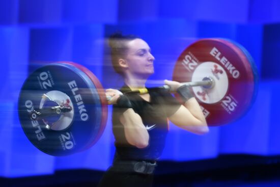 Russia Weightlifting European Championships