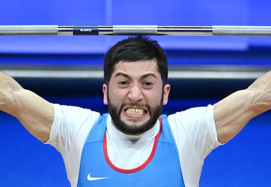 Russia Weightlifting European Championships