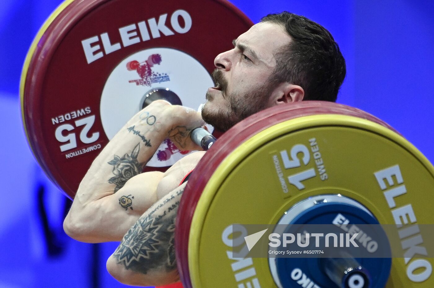 Russia Weightlifting European Championships