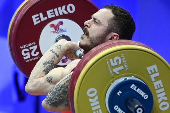 Russia Weightlifting European Championships