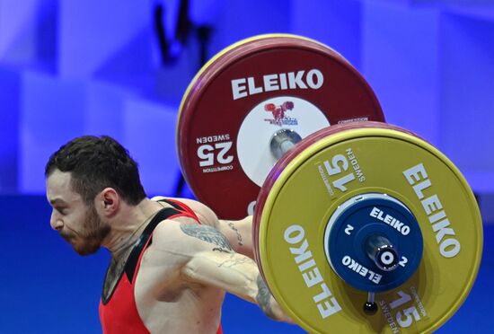Russia Weightlifting European Championships
