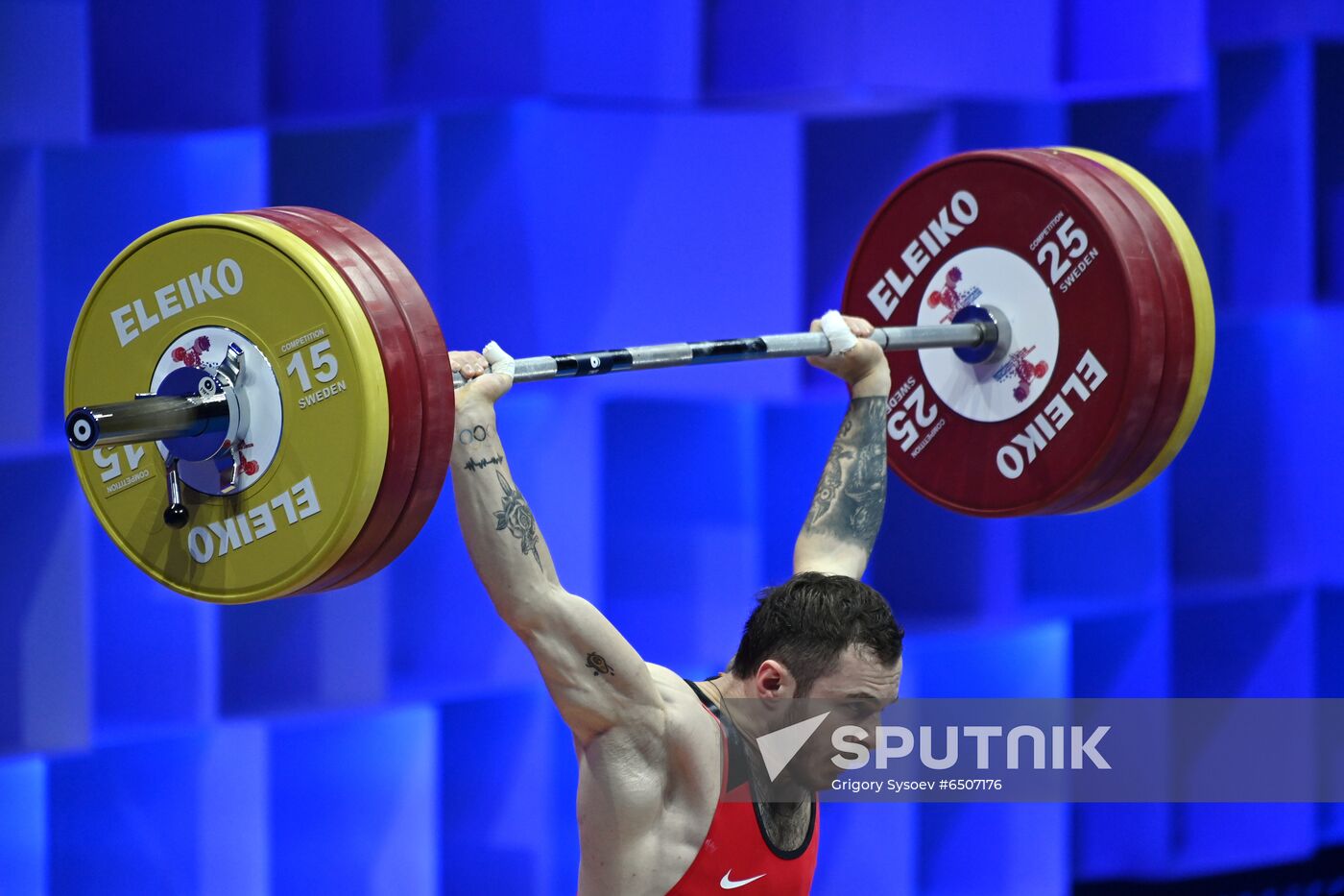 Russia Weightlifting European Championships