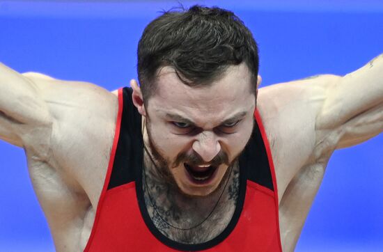 Russia Weightlifting European Championships