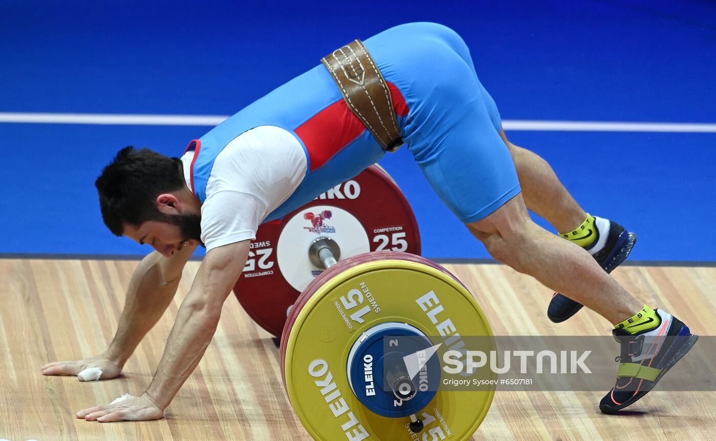 Russia Weightlifting European Championships