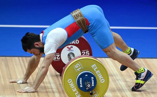 Russia Weightlifting European Championships